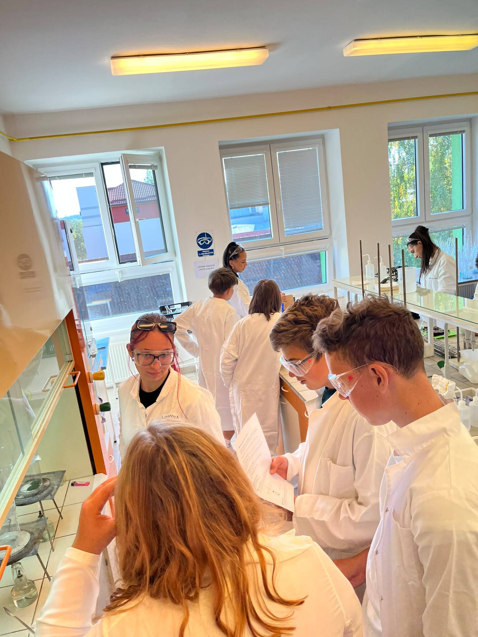Osmáci a deváťáci na workshopu „Moje střední“